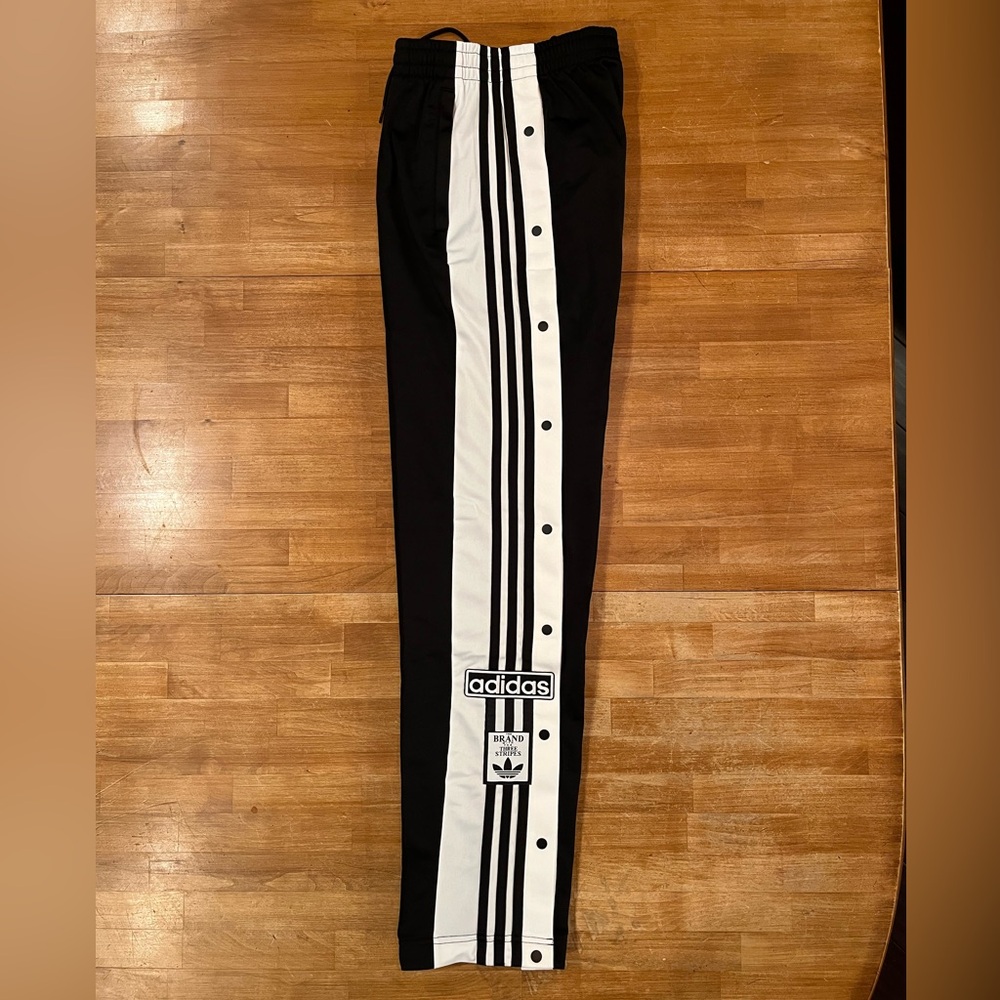 ADIDAS Women's Black / White Adibreak Pants - Picture 6 of 12